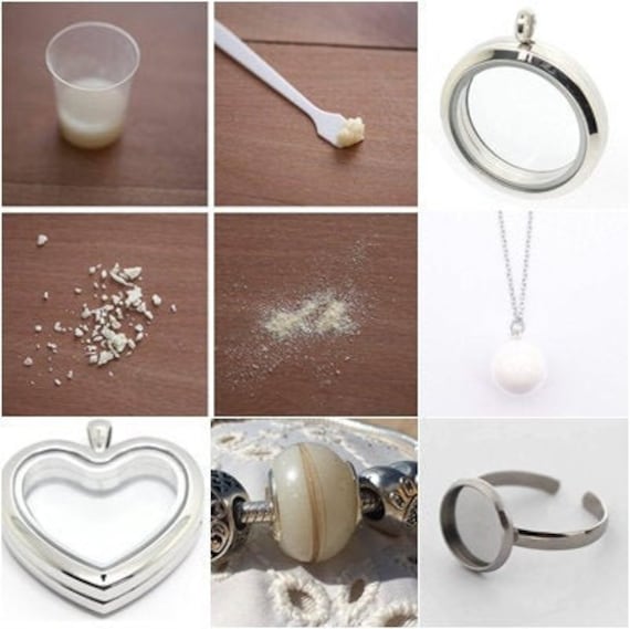 DIY Breastmilk Jewelry Kit - Heart Crown Pendant — Mama Milk Fairy