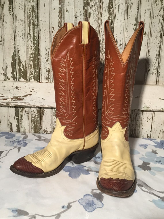 tony lama wingtip boots