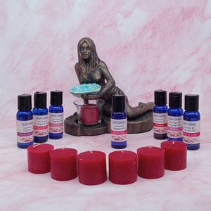 Love Potions Oil Burner Set