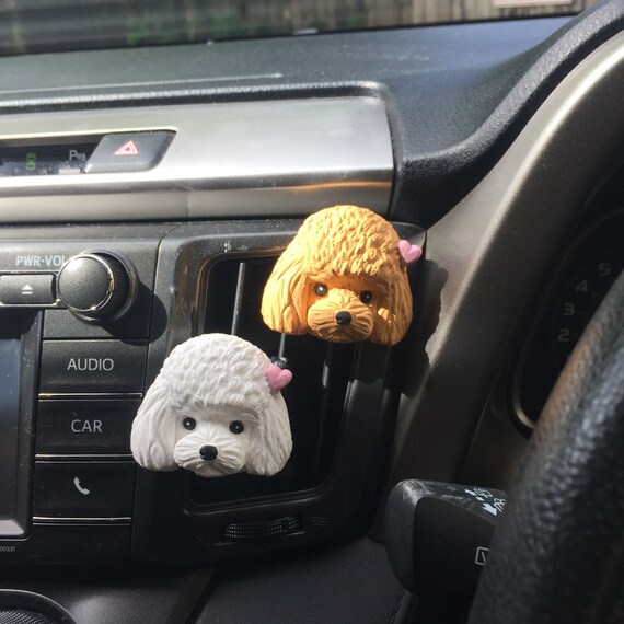Poodle Car Freshener Car Air Freshener Plaster Freshener Etsy