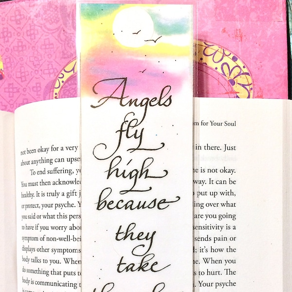 Reading Quotes Bookmark Etsy