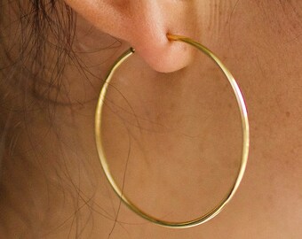 Thin Gold Hoops, Gold Earrings, Gold Hoop Earrings, Thin Gold Hoop Earrings, Gold Earrings Hoop, Simple Hoop Earrings, Hoop Earrings