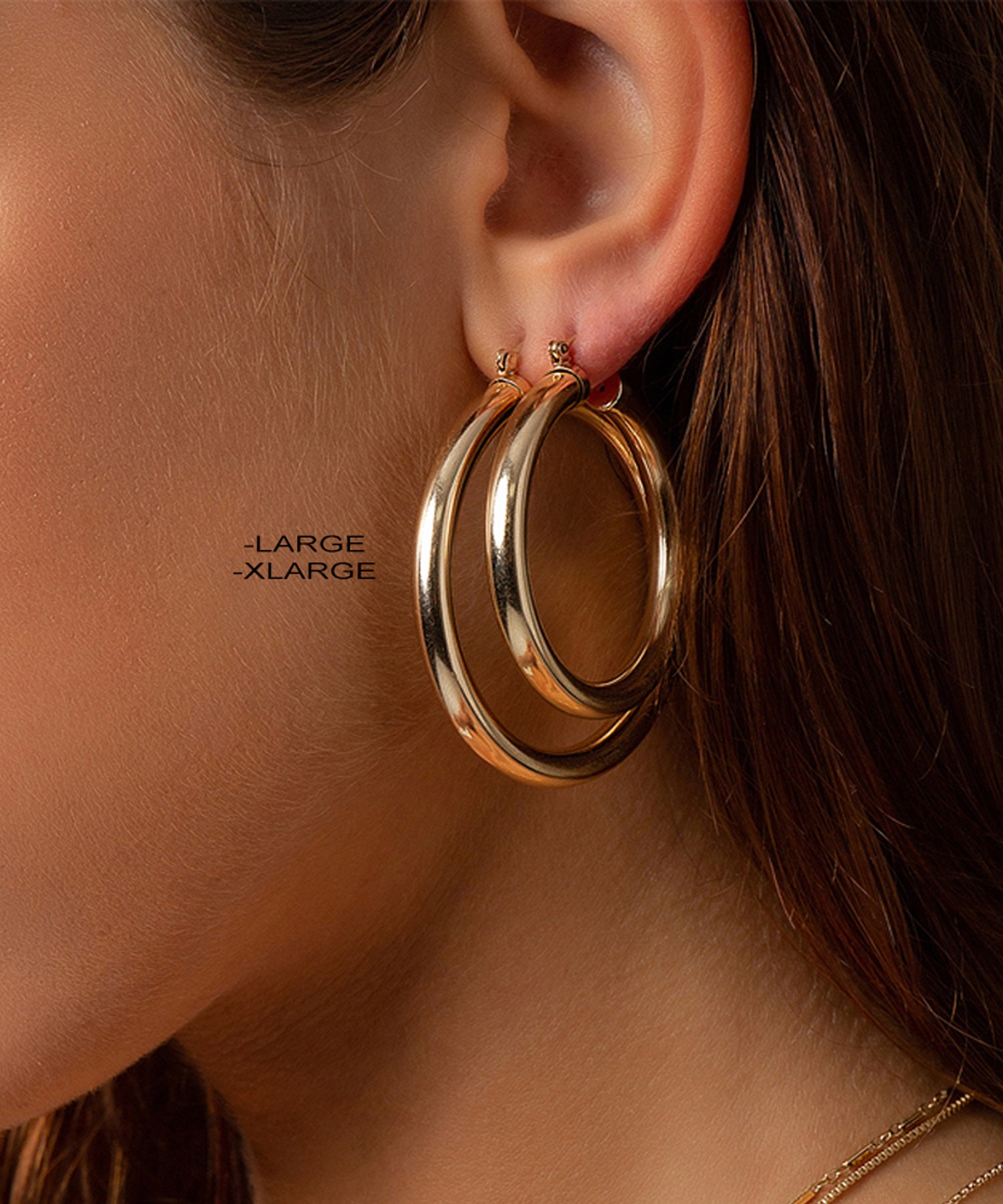 Gold Filled Hoop Earrings, Gold Filled Earrings, Gold Filled ...