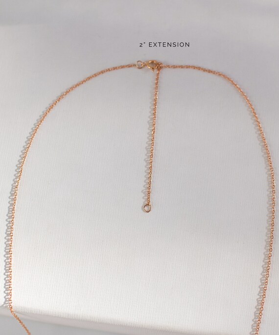 14k Initial Necklace Asymmetrical 