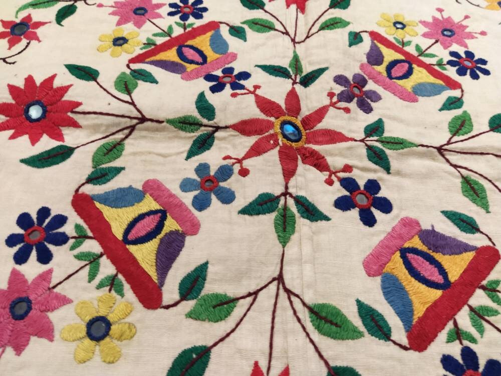 Vintage tapestry handmade tapestry handembroided Etsy