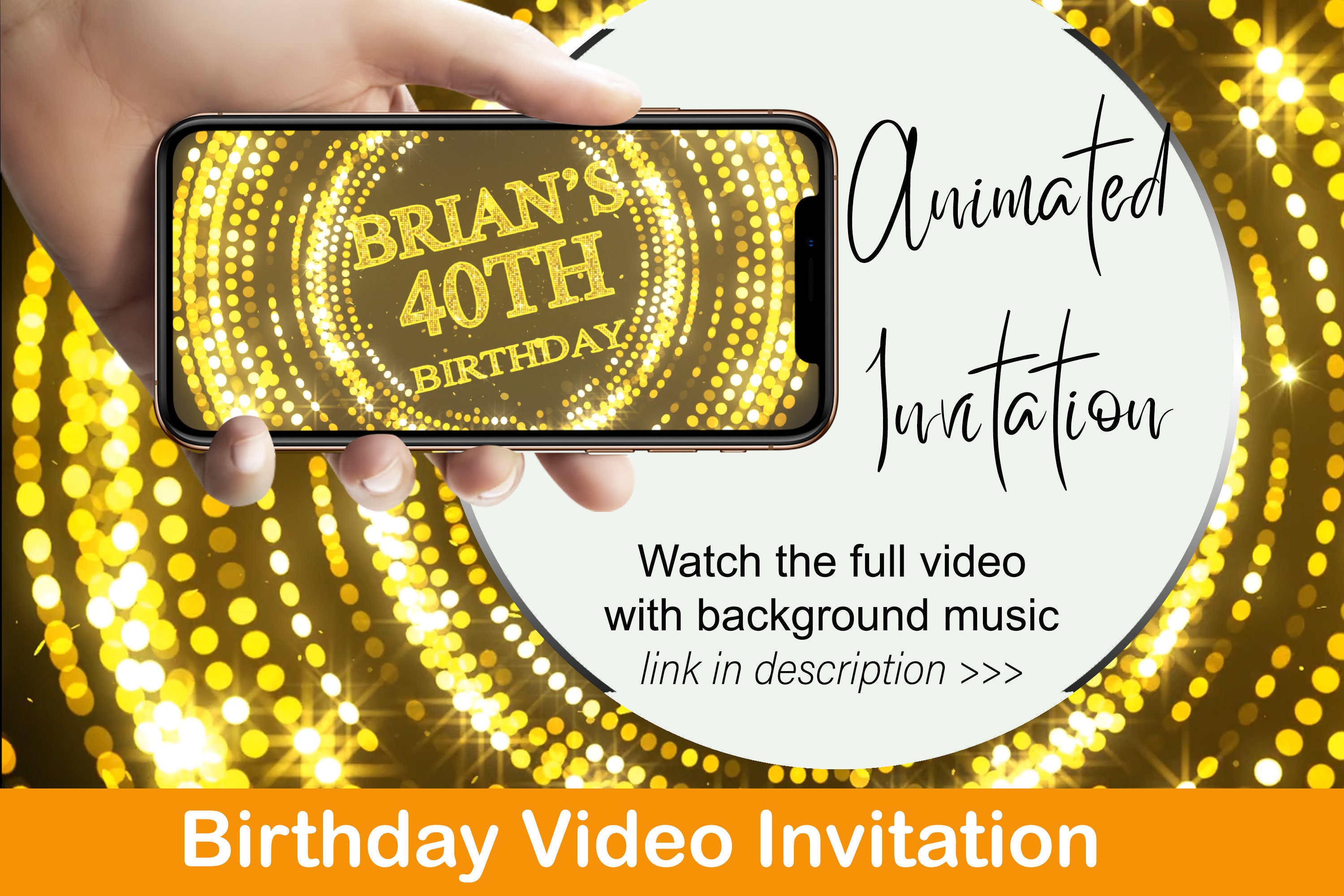 Hãy cùng xem một màn mời dự tiệc đầy ấn tượng thông qua video invitation độc đáo và thú vị của chúng tôi. Bạn sẽ được trải nghiệm một cách hoàn toàn mới lạ để tạo sự bất ngờ và ấn tượng cho những người thân yêu của mình.