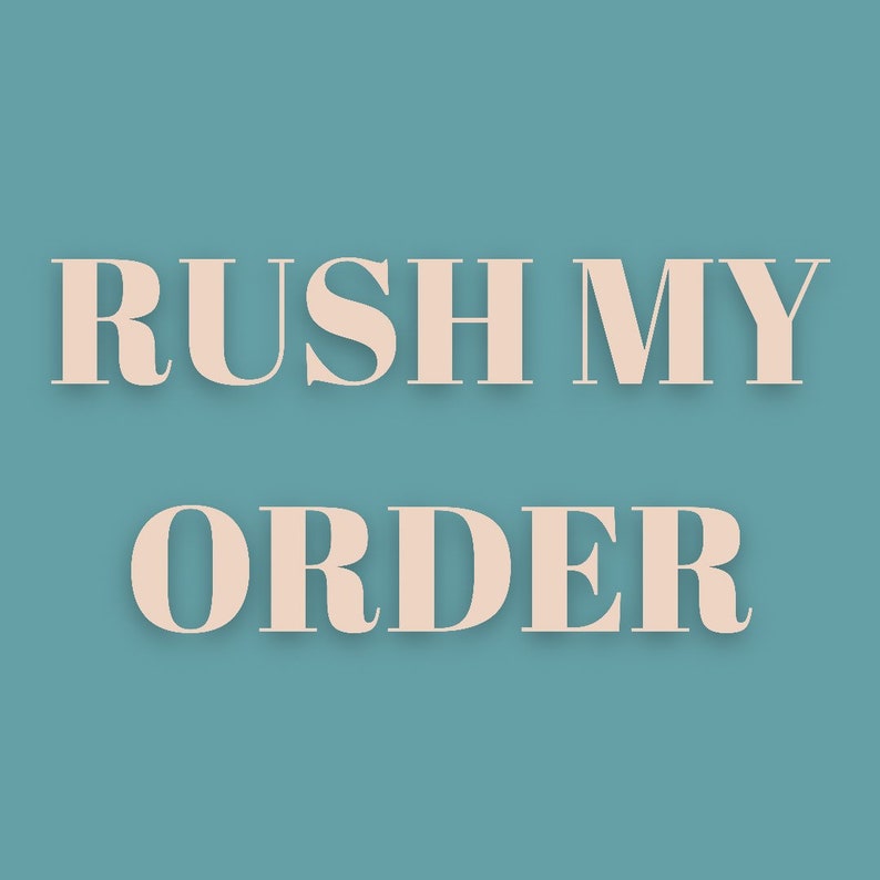 Rush my order please read description image 1