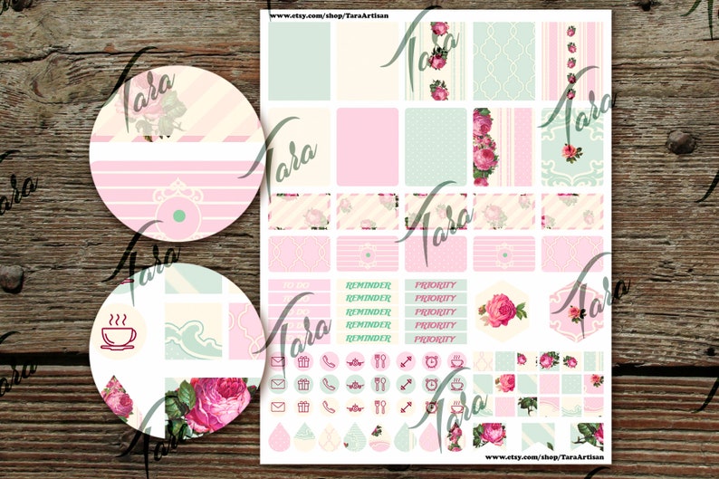 Planner Sticker Sheets,diy Vertical Erin Condren Life Planner ...
