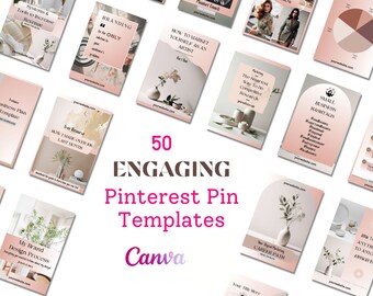 Engaging Pinterest Pin Template,Pinterest Pin Design,Pinterest Template Canva,Canva Template,Pinterest Blogger Template,Pinterest Marketing
