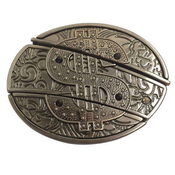 Money Sign Belt Buckle With Removable Craft Knife Etsy Free Download
