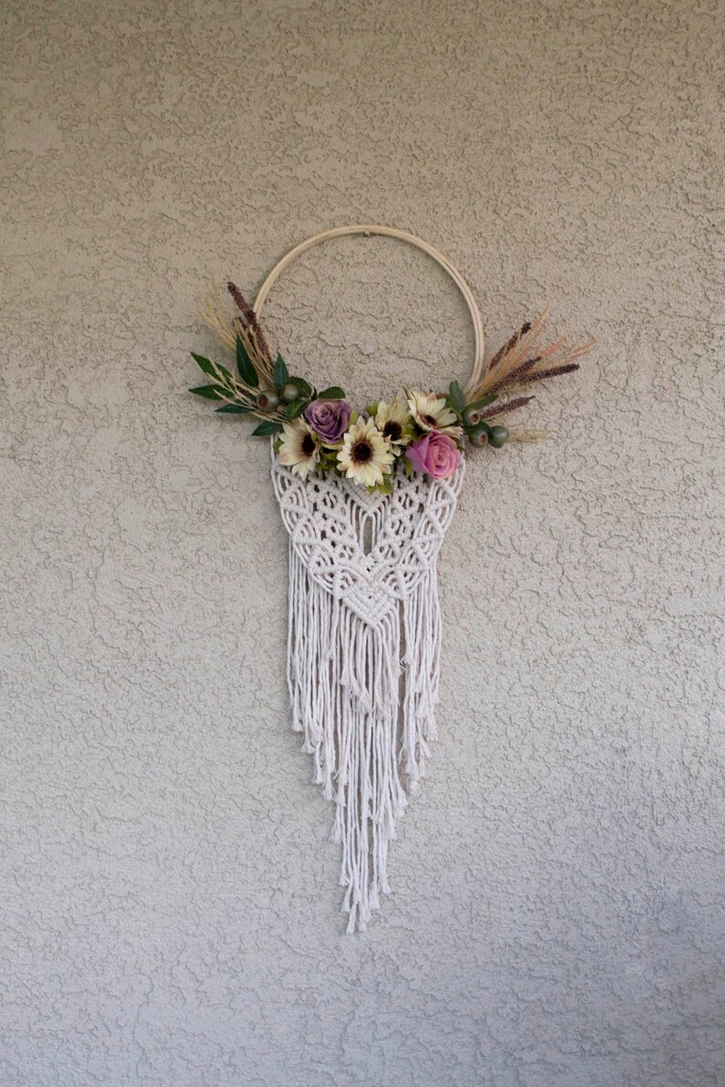 Sunflower and Rose Wreath Attachment Floral Fall Wreath Etsy