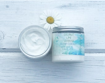 Handmade Lotion Hand & Body Hemp Cream