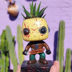 Jason- Funko style DIY PLANTER