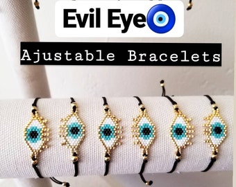 Evil Eye Adjustable bracelet