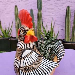 Rooster/Chicken Planter 8 inch OR  11 inches