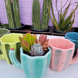 Cactus Mug/Planter image 10