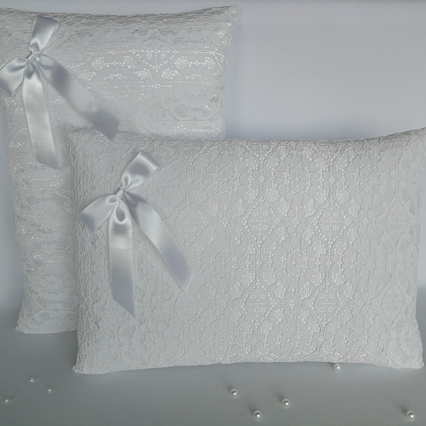 Lace Wedding Pillow Etsy