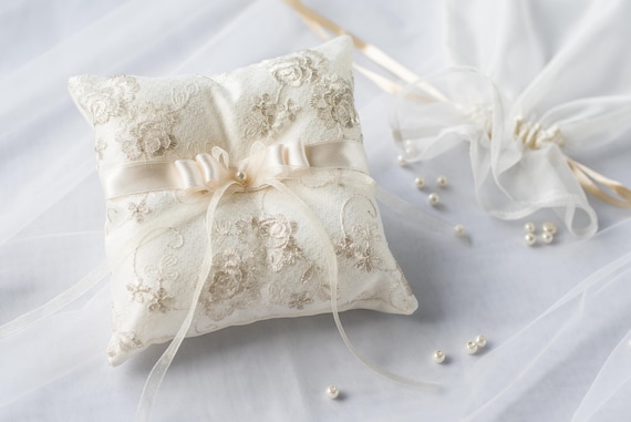 Wedding Ring Pillow Ring Bearer Pillow Wedding Pillow Wedding Ring Pillow Ring Bearer Lace Ring Pillow Etsy