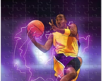 African American Puzzle, Black History Gift, Love of the Game, Educational Puzzle, 120 Pieces, Basketball Legend