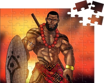 300 Piece African American Artist Puzzle, No More Chains, African American Gift, 300 Piece Puzzle