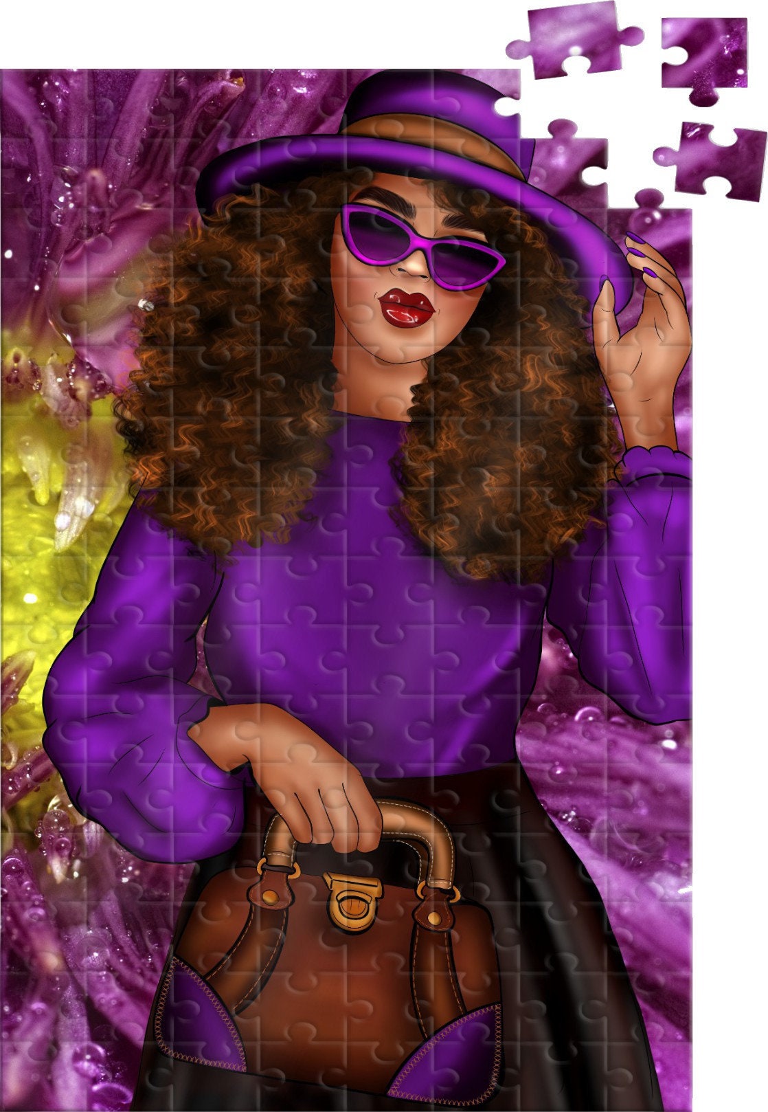 African American Inspired Puzzles Black Art Jigsaw Puzzle - Etsy