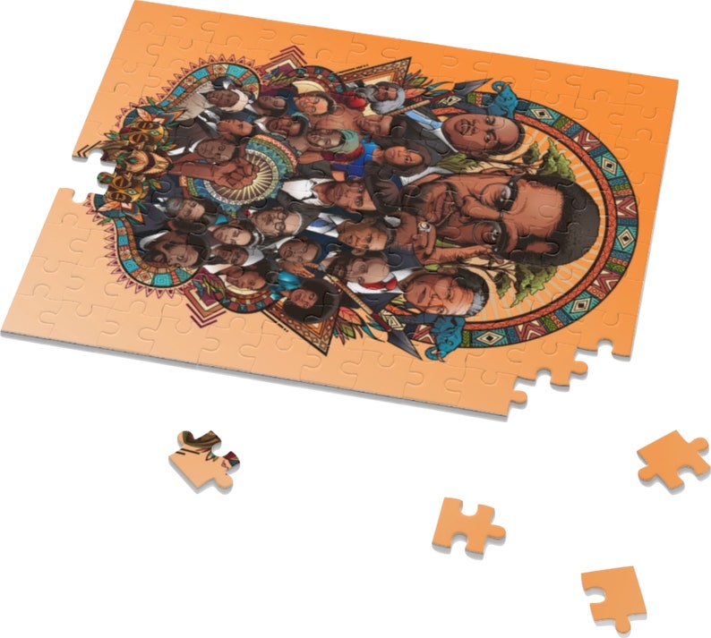 Black History is Our History Puzzle, African American Puzzle, Black History Gift, Educational Puzzle, Dream In Color Puzzle, 120 Pieces image 2