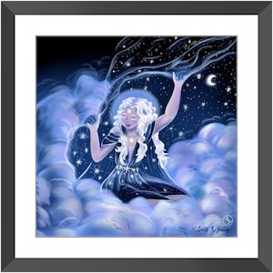 Astrea The Star Maiden Framed Art Prints