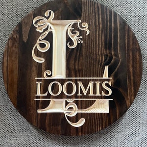 Family Name Sign
