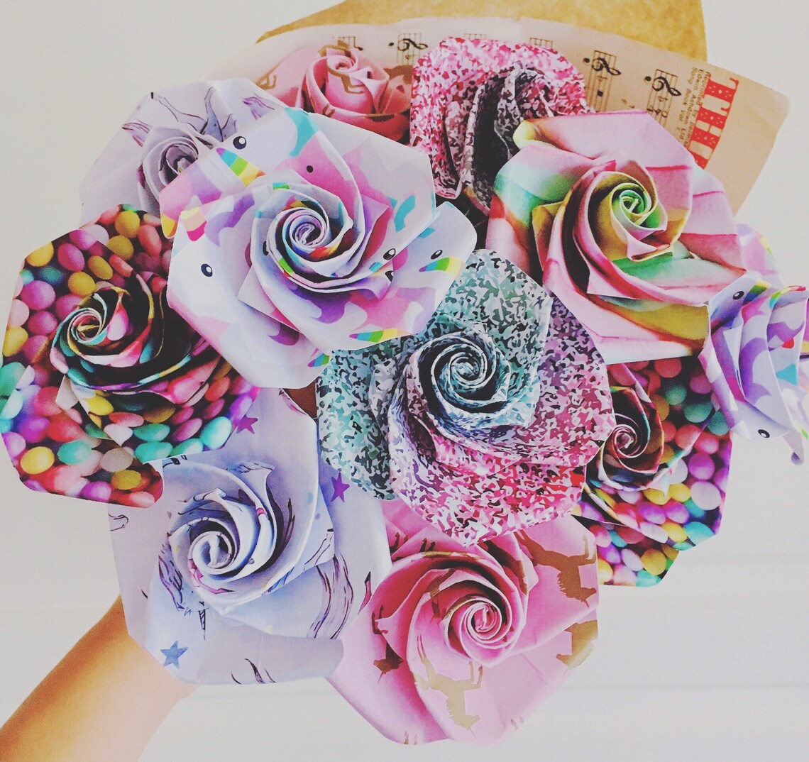 Unicorn roses Etsy