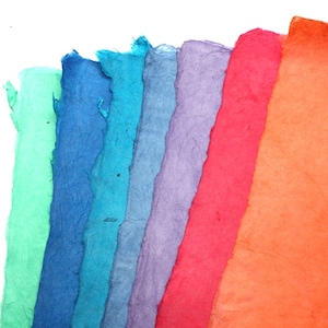 Handmade paper uni color wrapping handicraft paper