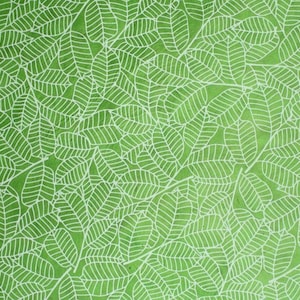 Carta fatta a mano lascia carta artigianale di carta da imballaggio verde erba bianca