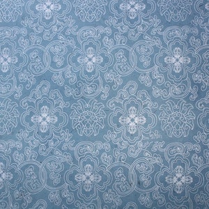 Papier Lokta Népal papier Dorje Line bleu clair argent papier d'emballage papier kraft reliure