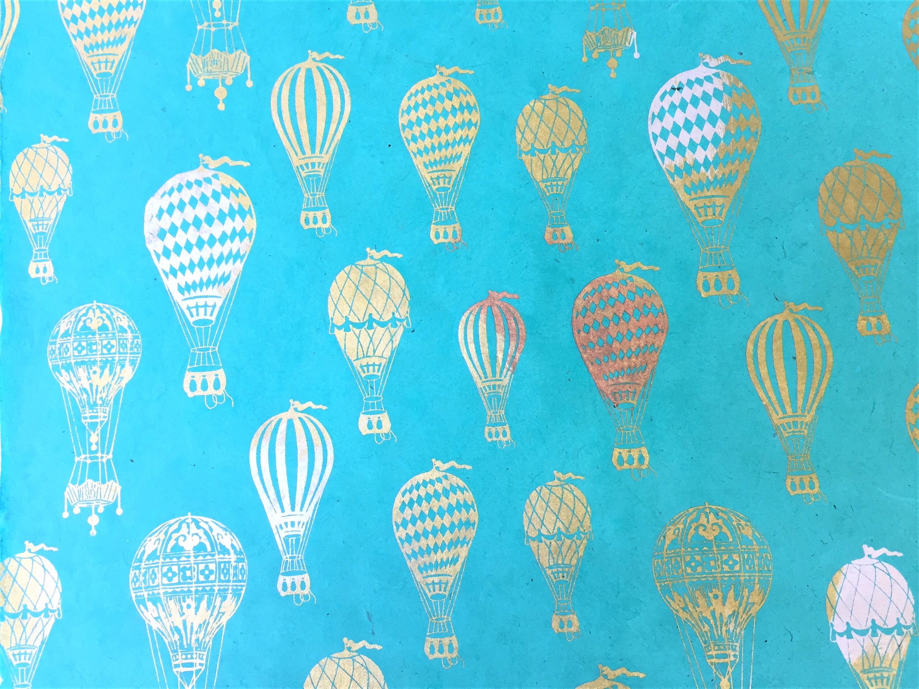Handmade Wrapping Paper nepal paper captive balloon handmade Etsy