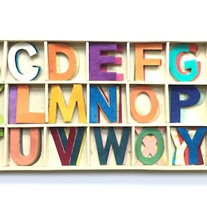 Conjunto DIY de casamento para aproximadamente 5 letras de guirlanda para fazer sua própria guirlanda. Monte sua própria guirlanda de papel feita à mão.