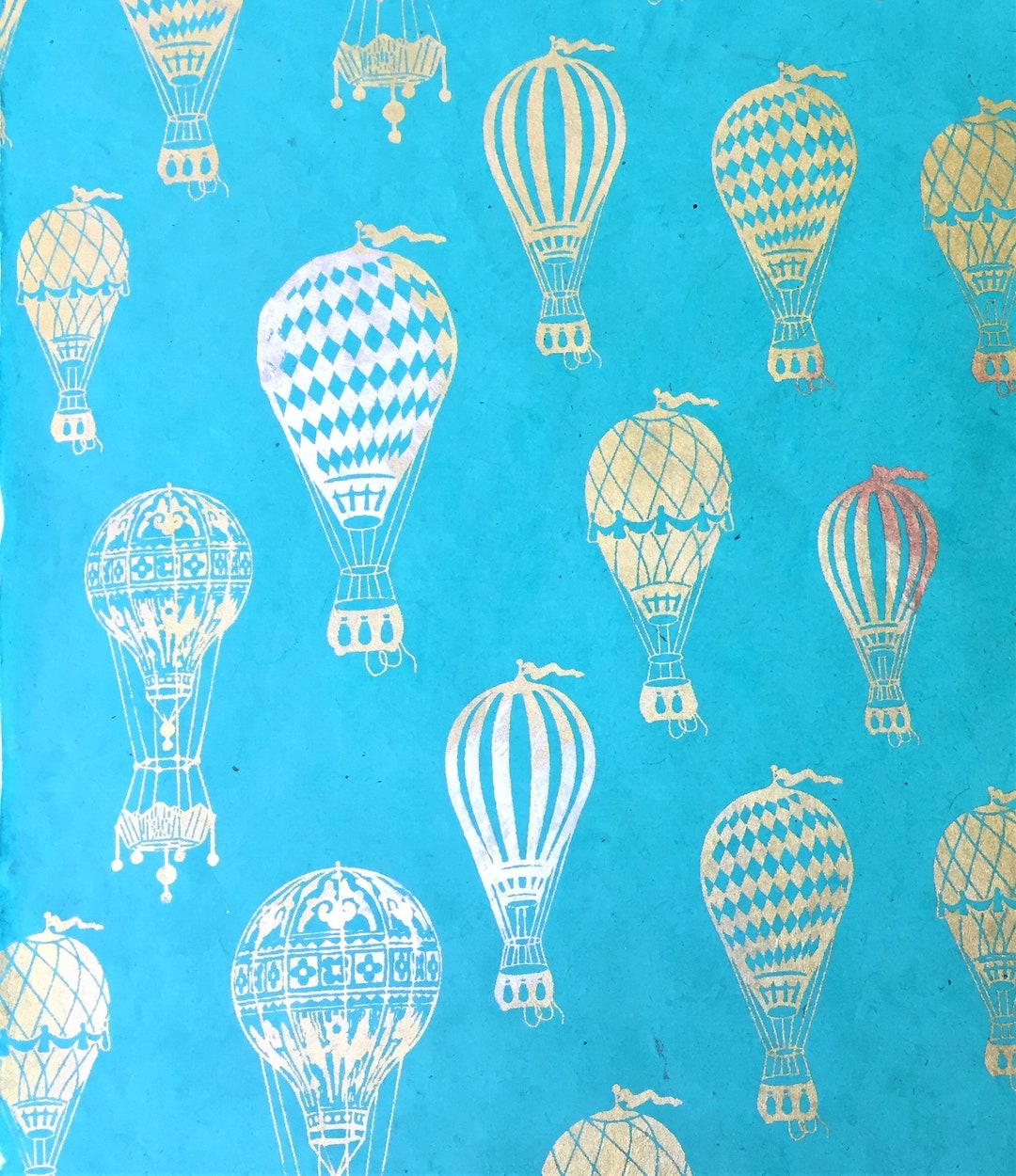 Handmade Wrapping Paper Nepal Paper Captive Balloon Handmade Gift