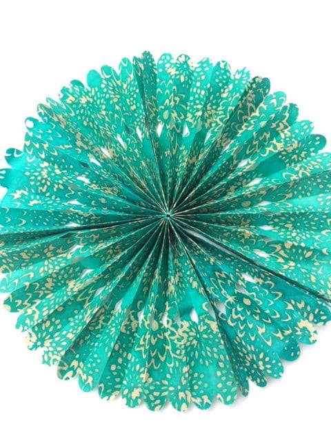 Rosette handmade natural paper decoration and gift for wedding birthday bautism christmas valentines day