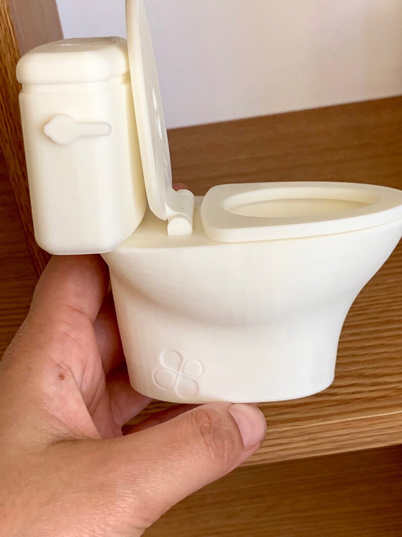 Dollhouse furniture. Toilet for dolls . Miniature 1/12 and 1/6 Etsy