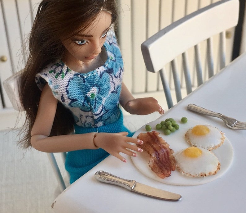 Dollhouse Bacon and eggs for dolls Thumbnail 112 and 16