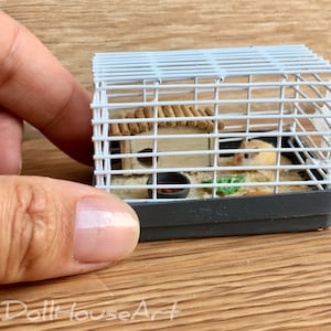 handmade hamster cage