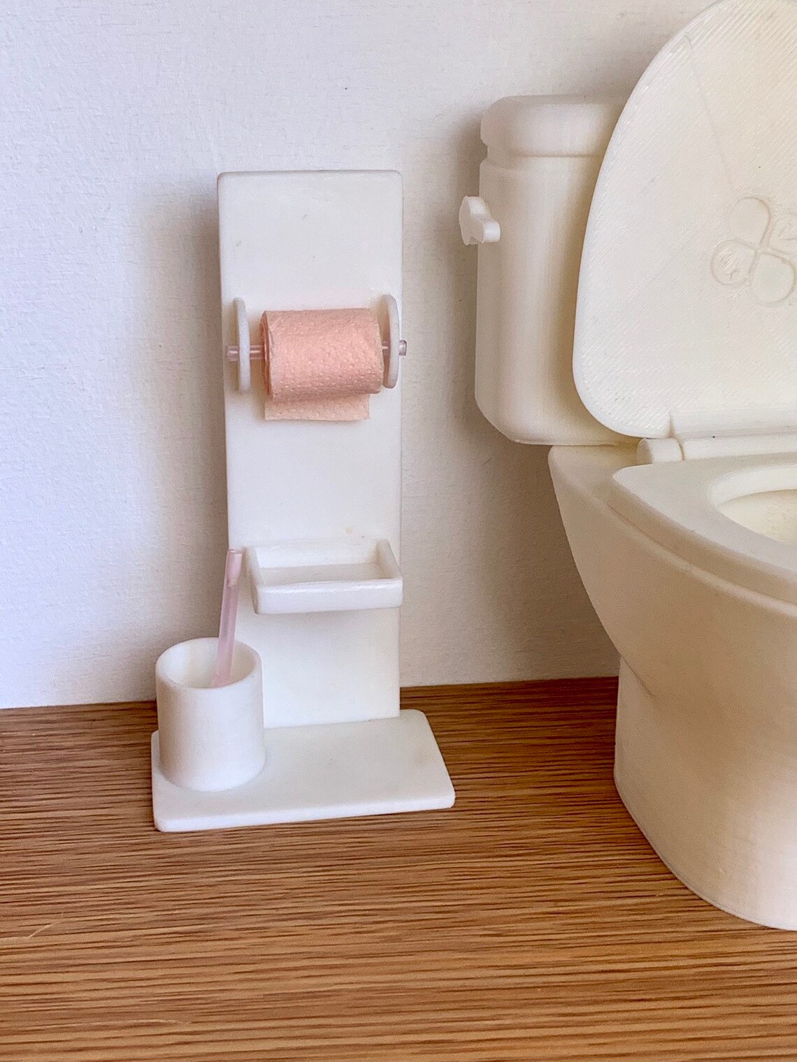 Dollhouse furniture. Toilet for dolls . Miniature 1/12 and 1/6 Etsy