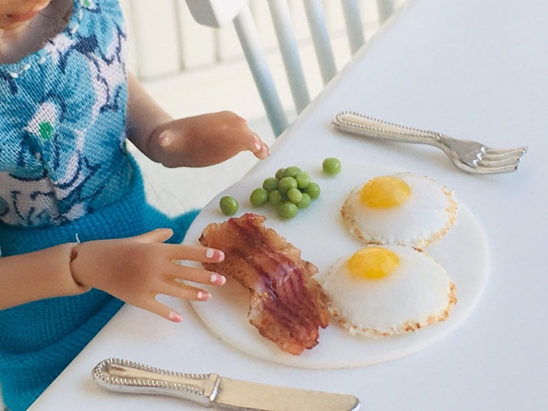 Dollhouse Bacon and eggs for dolls Thumbnail 112 and 16