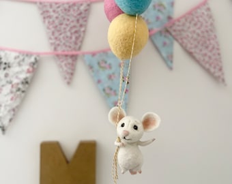 Baby Mobile Girl, Nursery Mobile, Mobile Nursery