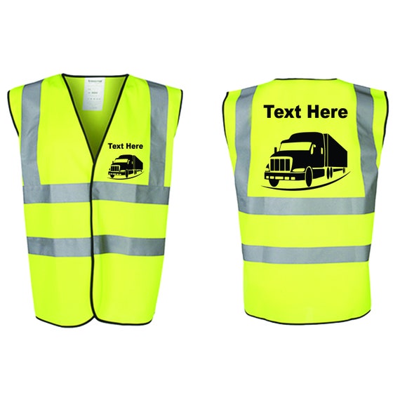 Childrens personalised high visibility best sale vests