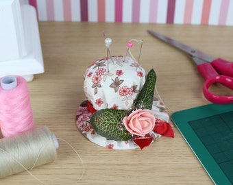 Pin Cushion / Sewing Gift / Sewing Accessory / Craft tool / Handmade hat / Sewing tool / Pincushion / Creative gift to a creative person