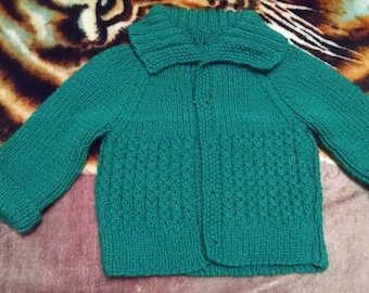 baby sweater hand knit