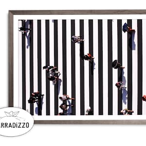 Zebra Crossing Print, Pedestrian Crossing, Shibuya Tokio Instant Download, Black And White Stripes, Aerial Digital Printable Art