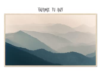 Mountains Landscape Photography for Samsung Frame TV, Digital Download