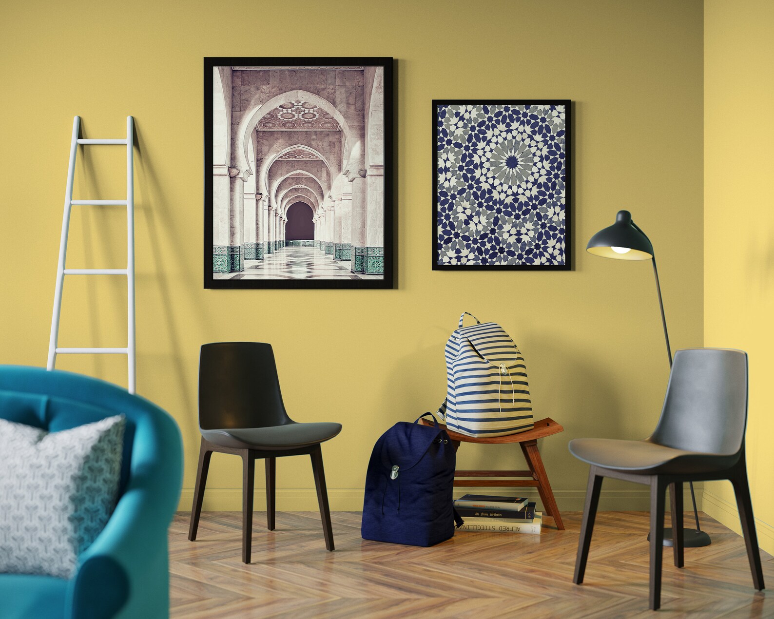 Moroccan Door Wall Art Download Oriental Architecture Print - Etsy