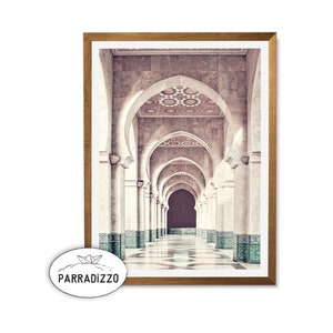 Moroccan Architecture Print: Boho Door Wall Art (Digital Download)