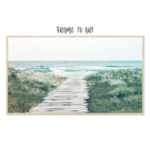 Beach Path Landscape Photography for Samsung Frame TV (Digital Download)